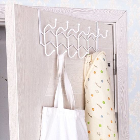 지그재그 12구 도어후크 도어훅 옷걸이