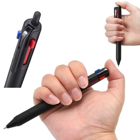 New 제트스트림 3색볼펜 멀티펜 0.5mm SXE3-507 1자루