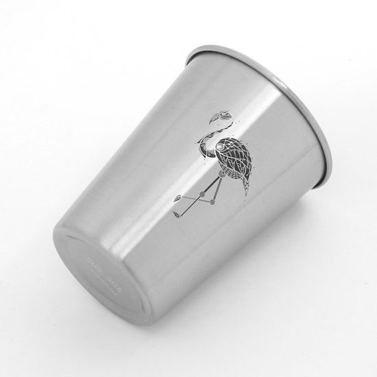 아임플라밍고 스텐컵(350ml) 304스테인리스 캠핑컵