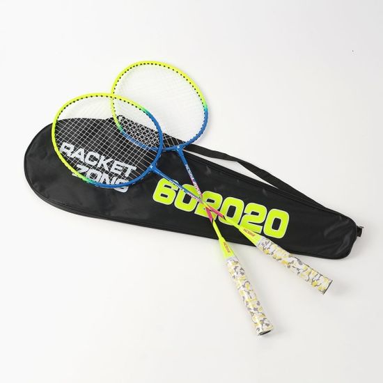 굿플레이 배드민턴 라켓 2p세트(컬러풀) 배드민턴채