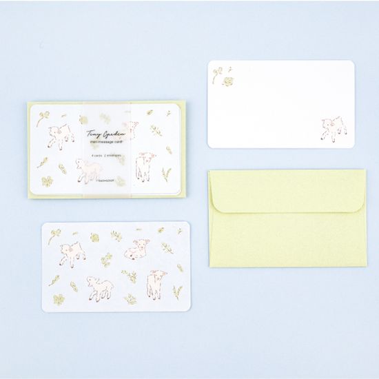 [대시앤도트] 타이니 가든 미니 메세지 카드