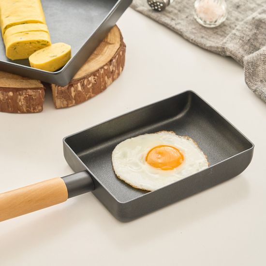 [델라고] 국내생산 IH 우드 계란말이 소/중/대/뒤집개