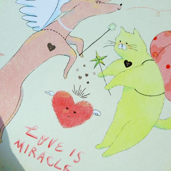 Love is miracle 카드 세트