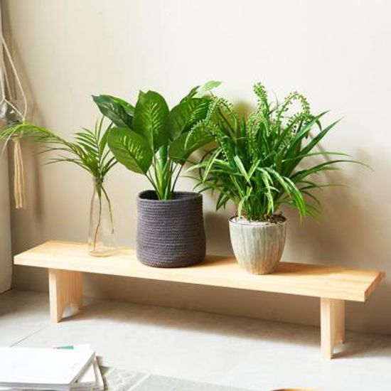 화분받침대 원목정리대(특대형) 다육이선반