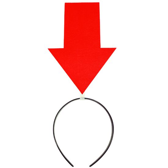 코믹 특수기호 머리띠 (화살표)