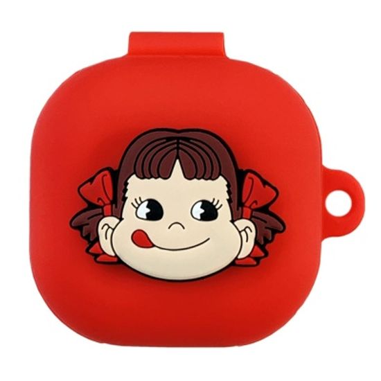 갤럭시 버즈 라이브/프로 커플 실리콘 케이스/키링SET
