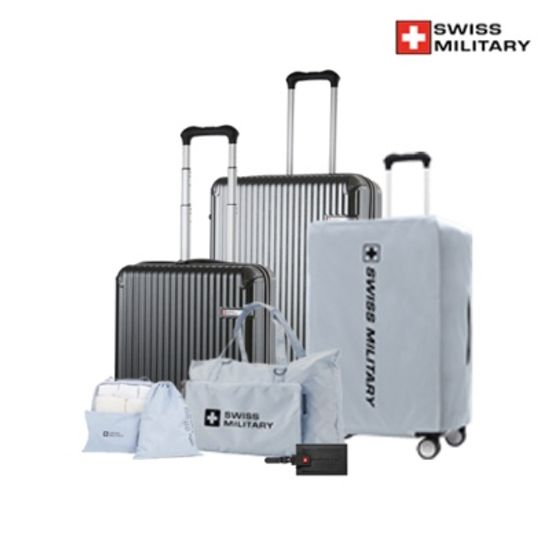 스위스밀리터리 솔리오 여행용 캐리어 8종세트