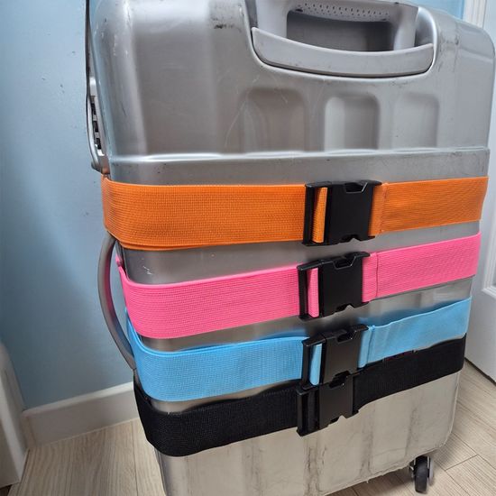 국내 해외여행 케리어 가방 벨트(핑크)(WFG3NFC)