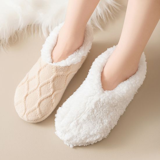 TGL 양털 극세사 따듯한 수면양말 덧신 1+1