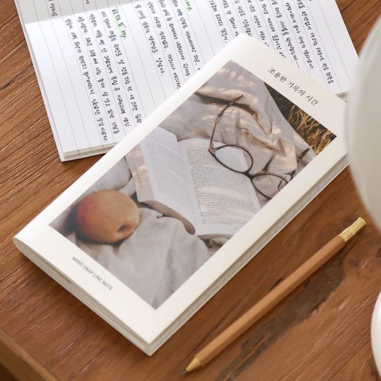 마음사진 라인 노트 (포토 감성, 핸디)