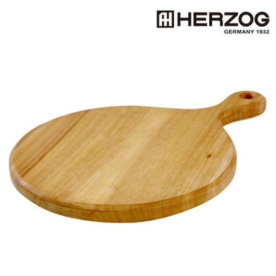 헤르조그 마호가니 원목 원형 도마 (38.5 X 26cm)