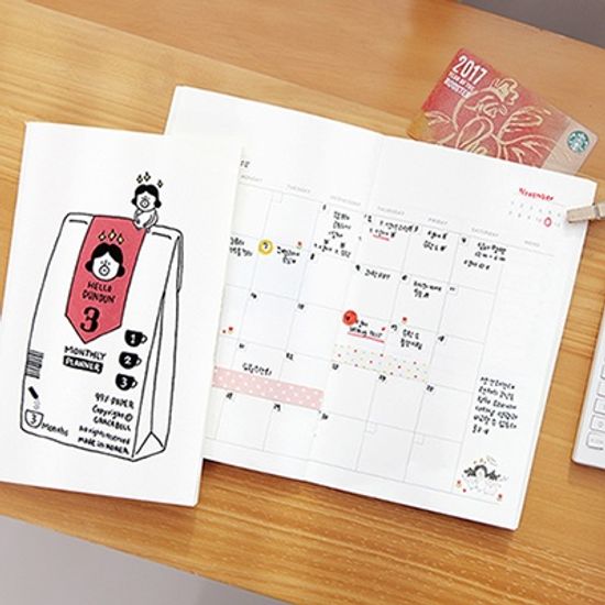 그레이스벨 헬로든든 3개월 플래너 A타입(만년)