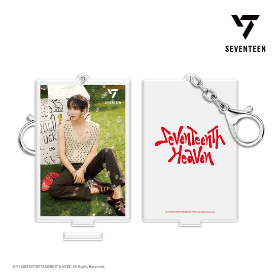 세븐틴 HEAVEN PM 2:14 렌티큘러 아크릴키링&스탠드