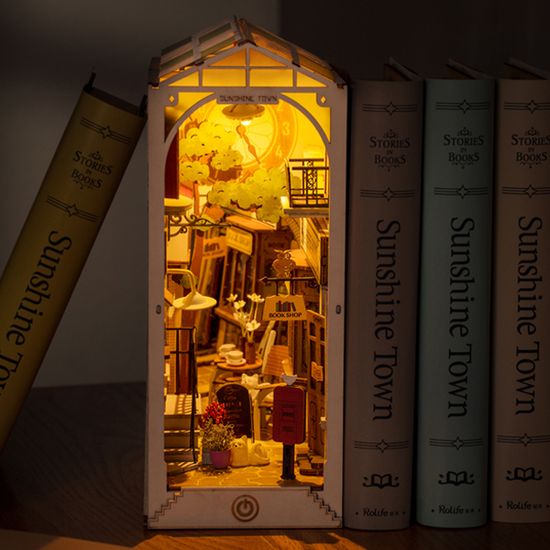 핸즈크라프트 DIY미니어처 북눅 선샤인 타운