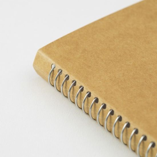 SPIRAL RING NOTEBOOK (A6 slim) MD White