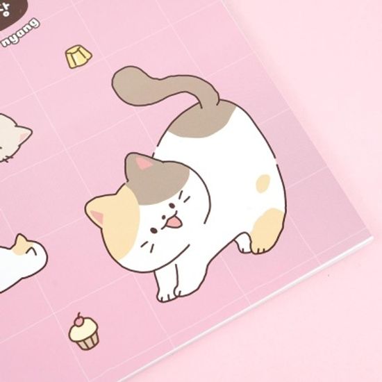 핑크풋 냥냥종합장