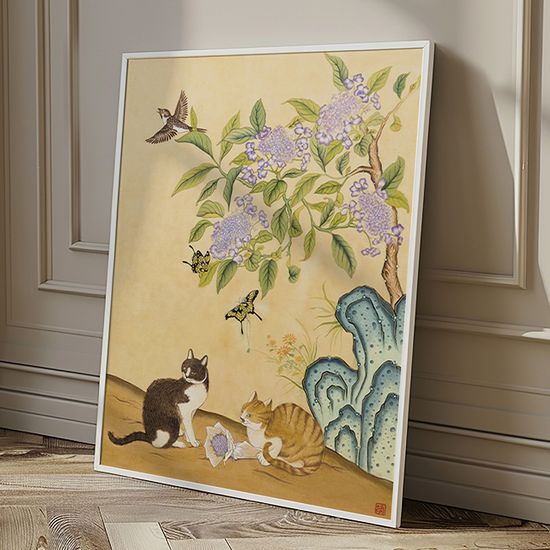 제주 수국, 루씨쏜 작가 그림