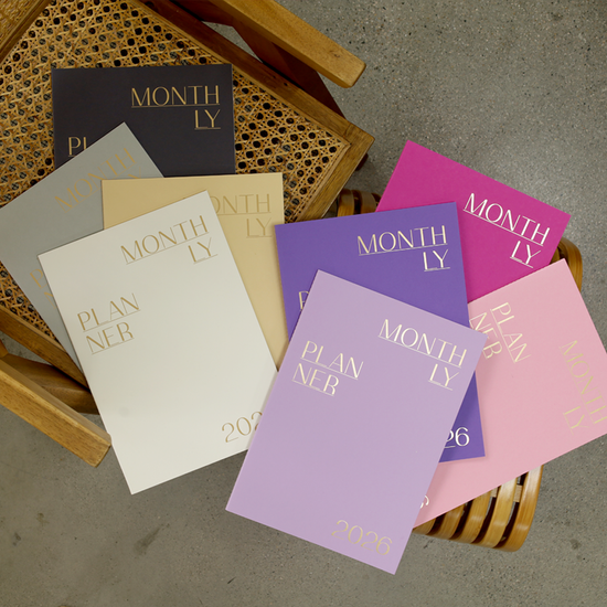2026 먼슬리플래너 날짜형 A4_8종