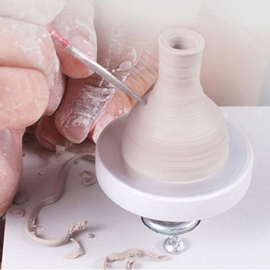 DIY 미니 전기물레 도예 미니어처 도자기 만들기