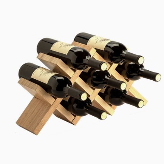 크로스 우드 와인랙 7구 DIY 와인거치대