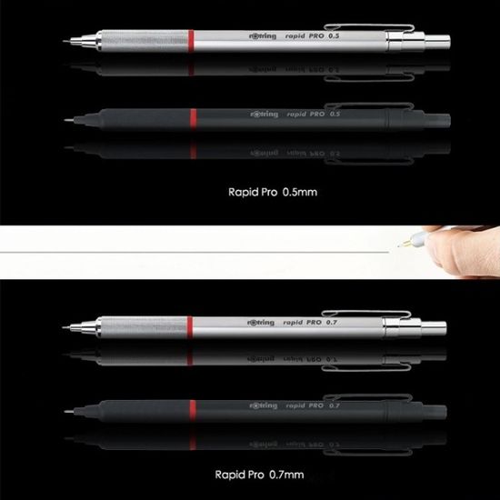 로트링 Rapid PRO 육각형 메탈바디 0.7mm 샤프펜슬