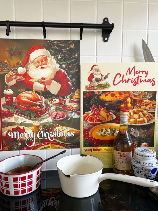 크리스마스 베이커리 포스터 호박수프 포스터