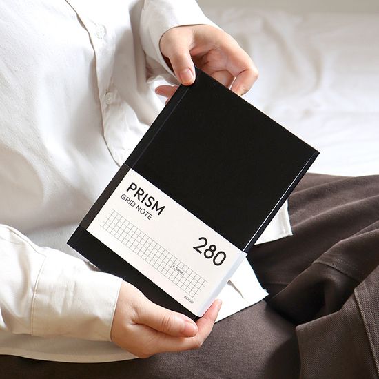 프리즘 280 모눈 양장 노트 (B6, 32절)