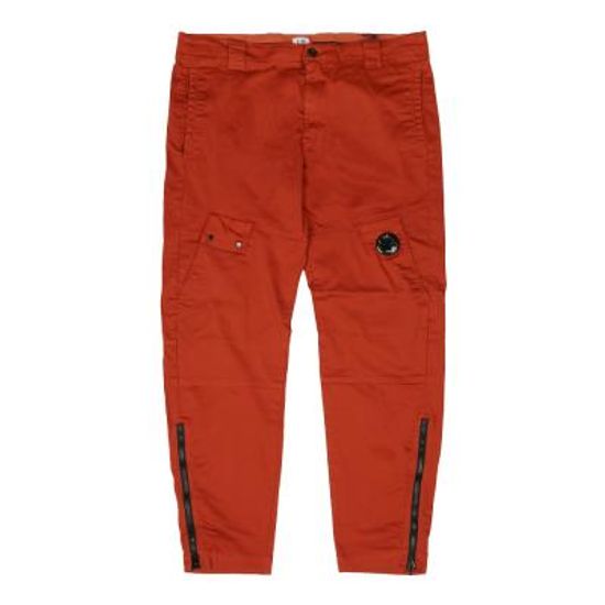 CP컴퍼니 렌즈 와펜 지퍼 카고바지 BURNT OCHRE