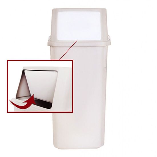 푸쉬 분리수거 쓰레기통 1P WC119BF