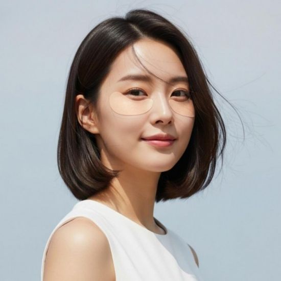 자외선차단 눈밑 광대 골프 패치 붙이는 차단제 솔라