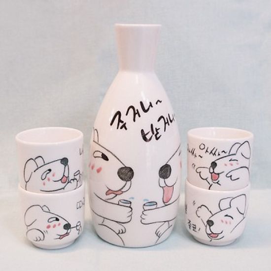 니독내독 4인 큰주병 SET