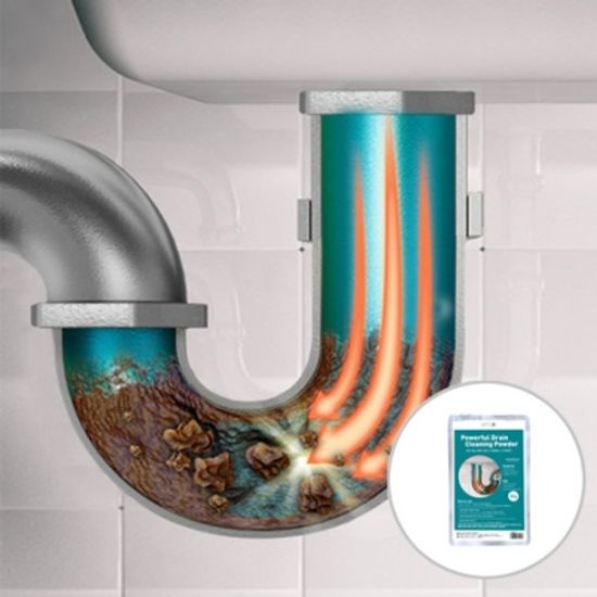 아파트32 배수구 세정제 1P 세면대 배수관 클리너
