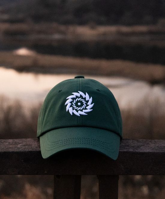 HURRICANE EYE 허리케인아이 볼캡 - 딥그린