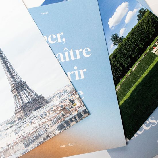 [더헨리] 파리 여행 엽서 시리즈