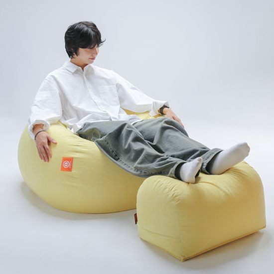 [특가]초대형 코쿤 SC307 스웨이드 소파 [풋스툴세트]