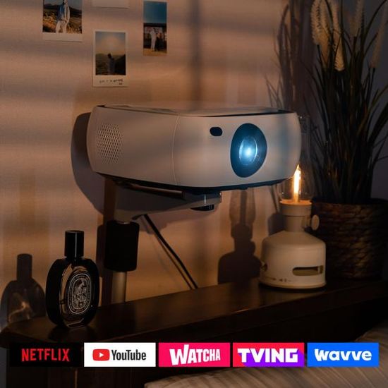 제우스 L1200 FHD 가정용 캠핑용 스마트 빔프로젝터