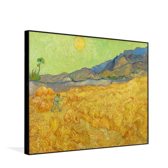 [THE BELLA] 고흐 - 수확하는 사람이 있는 밀밭 Wheat Fields with Reaper at Sunrise