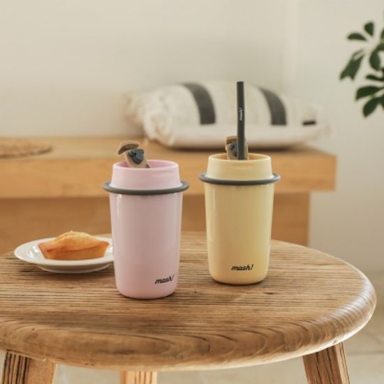 모슈 라떼 스트로우 텀블러 350ml 
