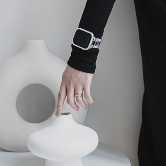 하빙 애플워치 스트랩 시계줄 쥬빌레 메탈 밴드 골드