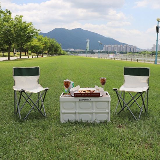 일리 힐링 접이식 캠핑의자 2종 세트