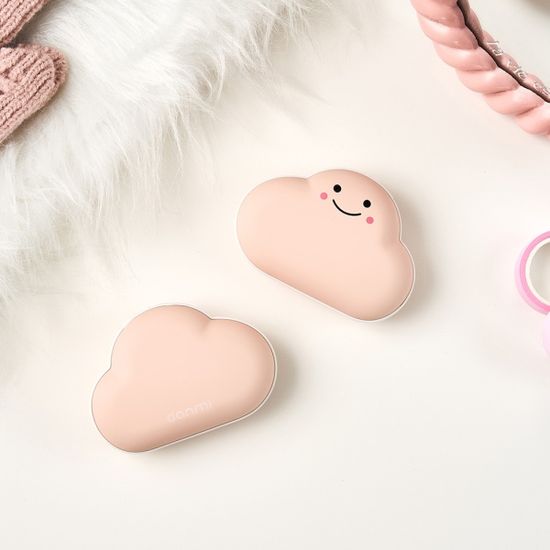 가우넷 구름 휴대용 손난로 보조배터리 3600mAh