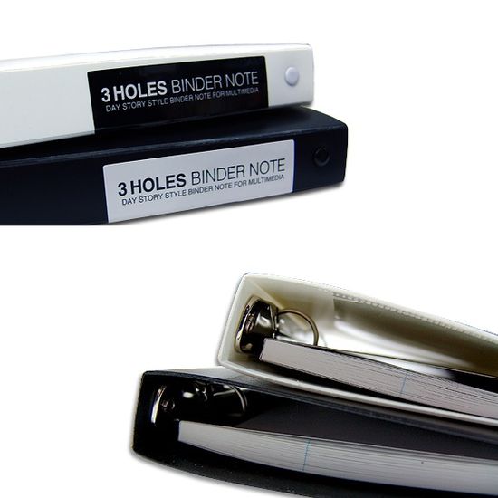 데이스토리 밴드장착 3공 포켓 PP 바인더노트 2권