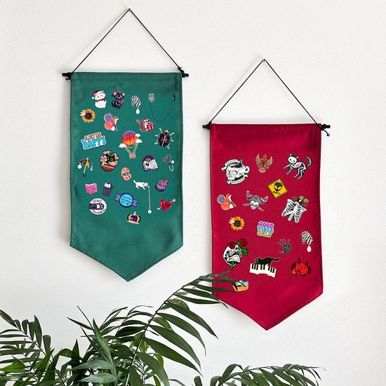 뱃지플래그 핀 뱃지 보관 프레임