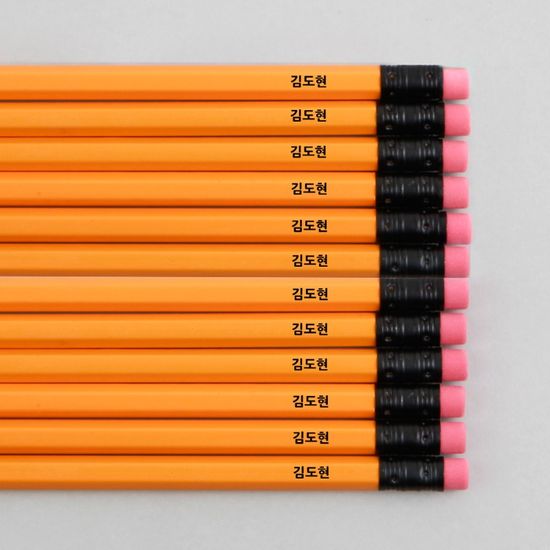 [주문제작]네임연필2B 12자루스테들러