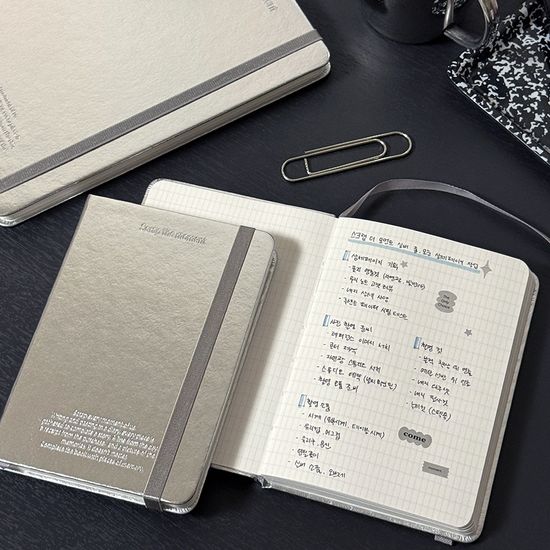 루카랩 스크랩 더 모먼트 플레인 포켓 노트