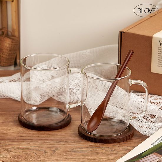 인챈팅 감성머그2+받침2+스푼2 선물세트 (+엽서,박스)