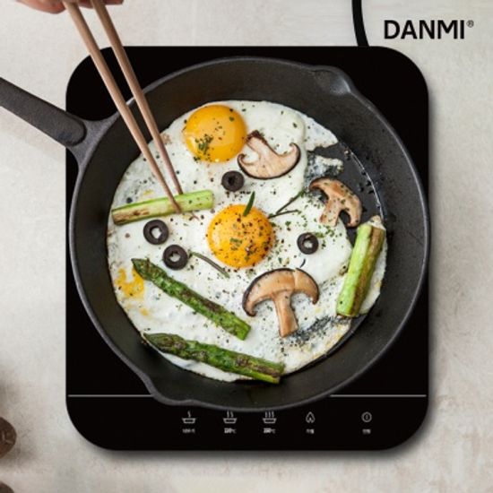 단미 IN02 1구 휴대용 미니 인덕션 전기레인지