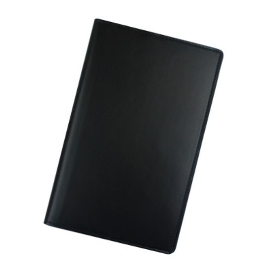 웍스 가죽수첩 커버 플래너 셈플리체 블랙-미디 1002