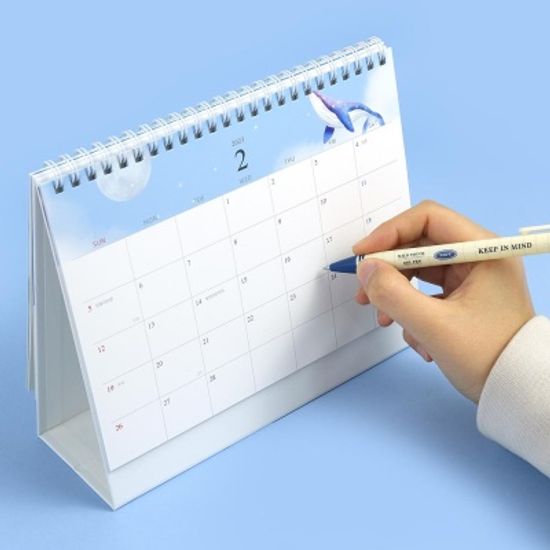 핑크풋 고래탁상캘린더_2023