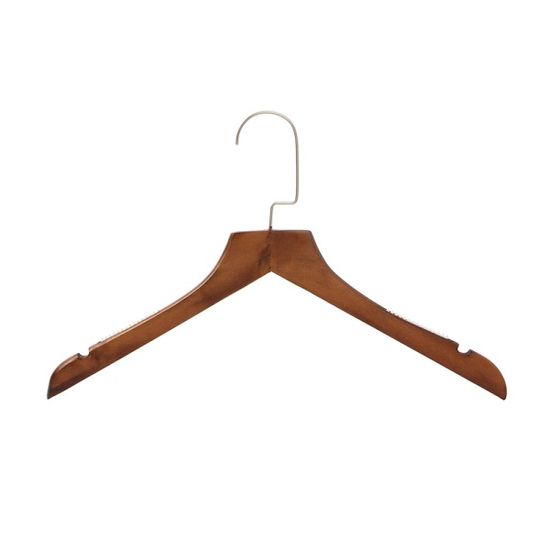 클래식 논슬립 원목옷걸이/슬림 여성용 나무옷걸이